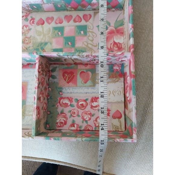 Holly Holderman Office Desk Organizer  Table Desktop w/6 Compartments - Picture 7 of 8